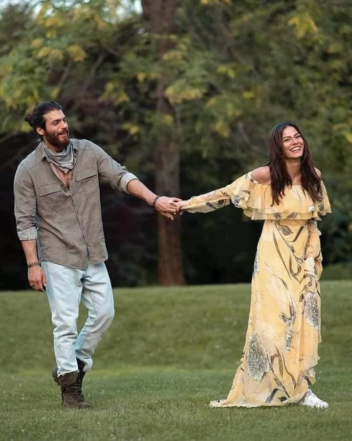 Can Yaman and Demet Ozdemir Series