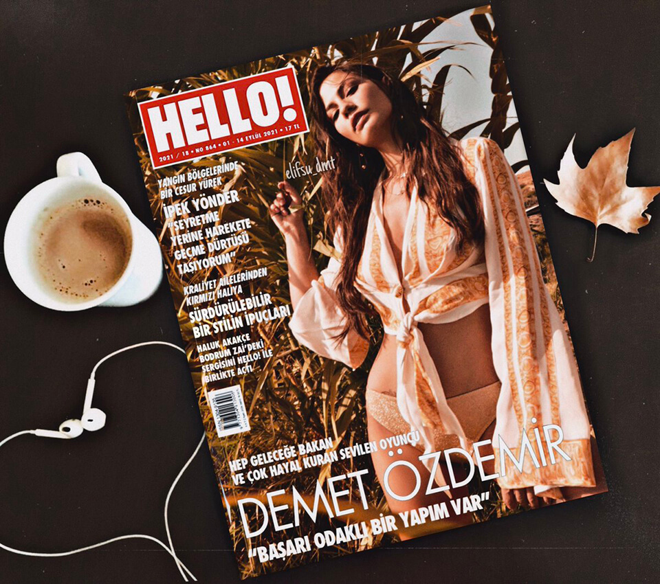 Demet Ozdemir and Oguzhan Koc Hello Magazine